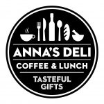 Having lunch at Anna’s Deli- a wonderful spot at the Hague Central!