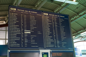 Vertrektijden